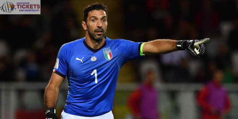 FIFA World Cup: Buffon has no plans to retire, but rules out the world cup with Italy