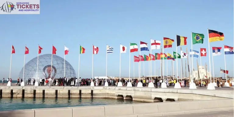 The FIFA World Cup platform receives the flags of 8 new teams