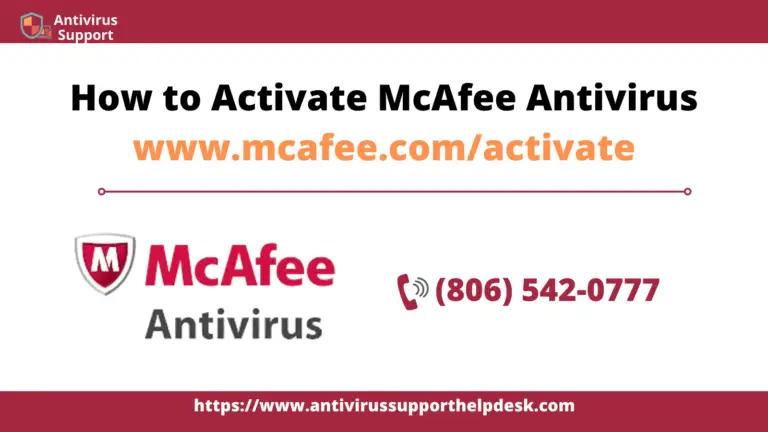 McAfee.com/Activate – Steps to Activate McAfee Subscription Via Retail Card