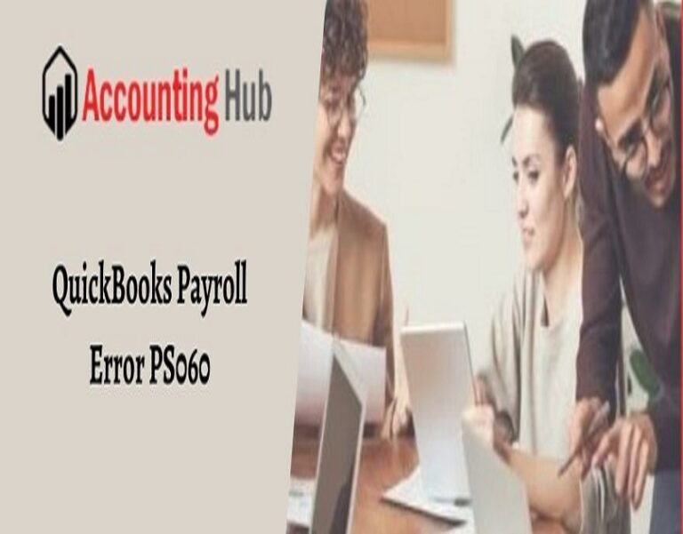 Solution QuickBooks Payroll Error PS060