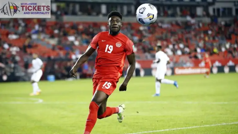 Canada Football World Cup – Alphonso Davies undergoes medical exam but still a way from returning to soccer action