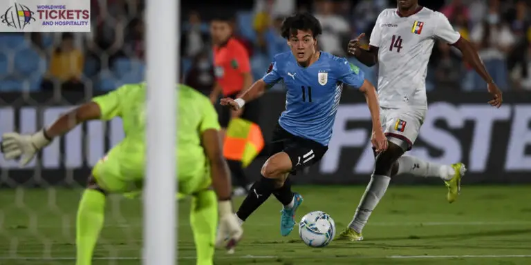 FIFA World Cup: Facundo Pellistri types entrance for Uruguay in World Cup qualifying success