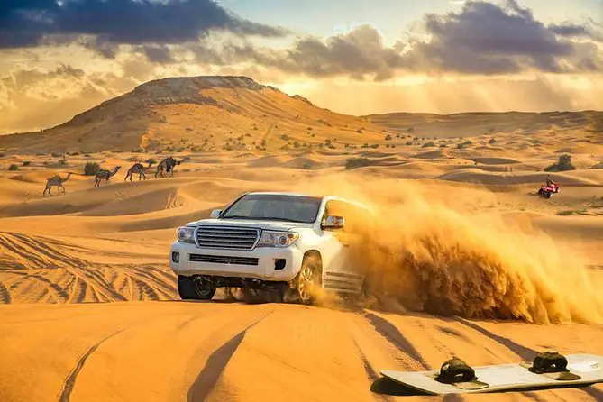 Desert Safari Dubai Sunrise in Ghost Village