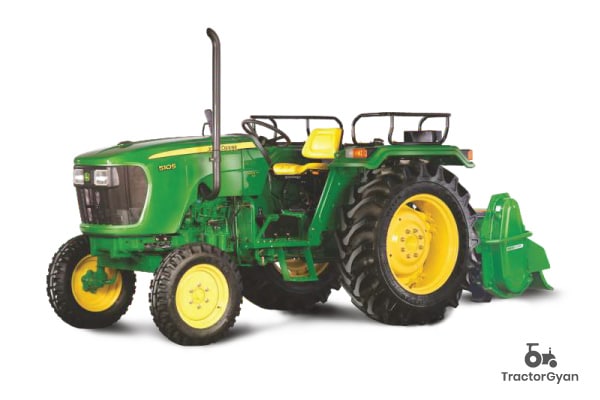 John Deere 5105 tractor Price Mileage Specs 2022- Tractorgyan