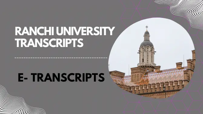 How can international students request their Ranchi University transcripts?