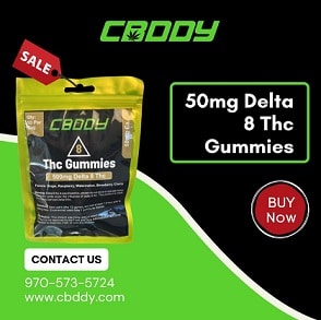 What is the ideal time of day to take 50mg of Delta-8 Gummies?