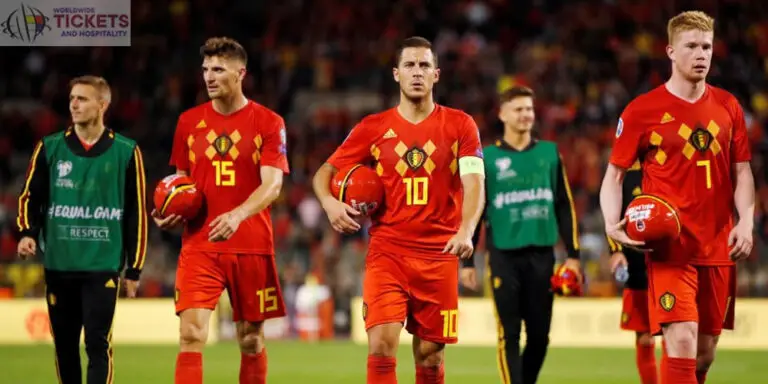 Belgium football World Cup team handed hero’s welcome on FIFA World Cup