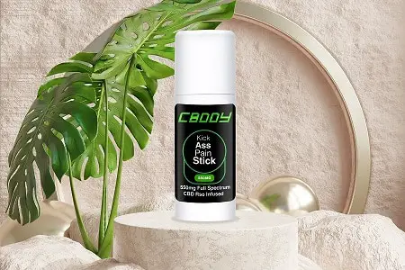 In what ways may the CBD Balm Stick help with muscle aches and pains?