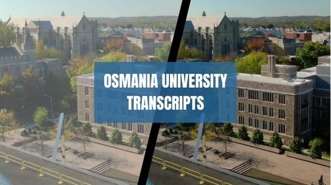 What are Osmania University transcripts needed for and how to get one?