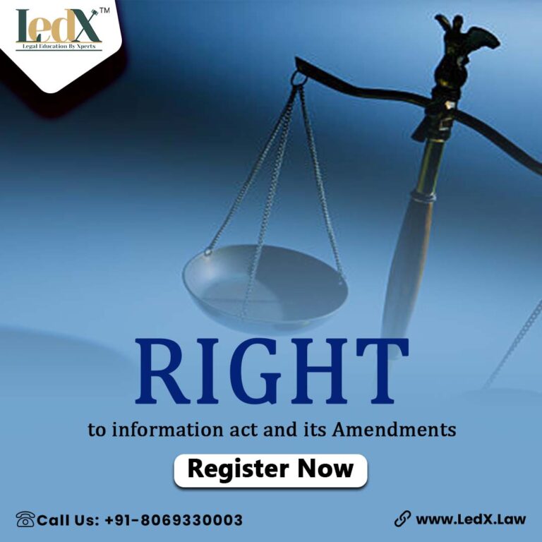 Right to information act and its Amendments