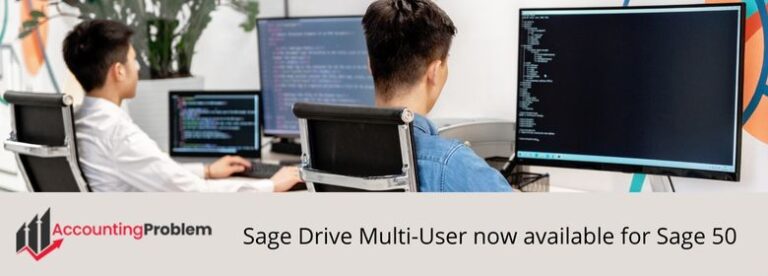 Sage Drive Multi-User now available for Sage 50