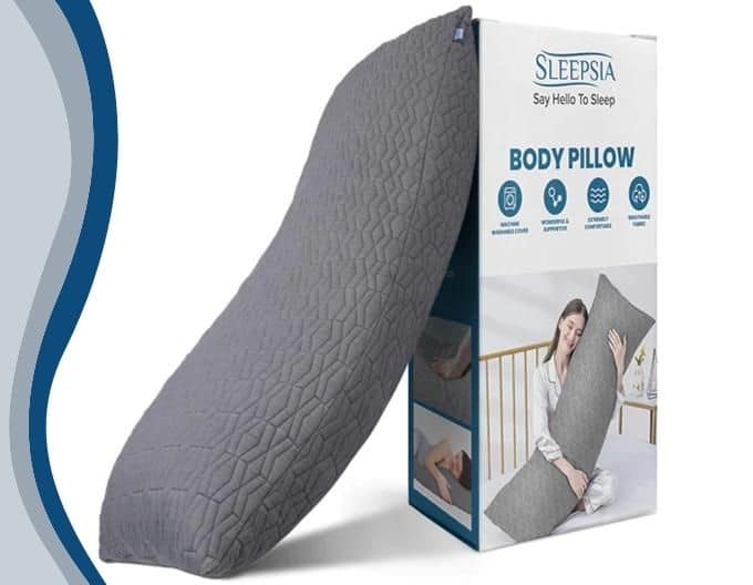 Full Body Pillow for Pregnancy, Stomach and Side Sleepers