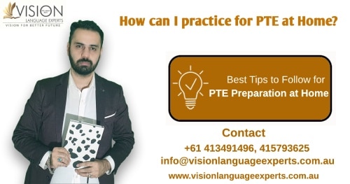 How can I practice for PTE at Home?