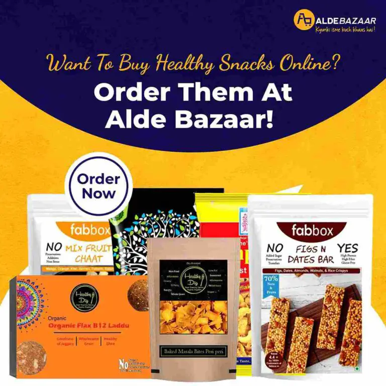 Want to buy healthy snacks online? Order them at Alde Bazaar!