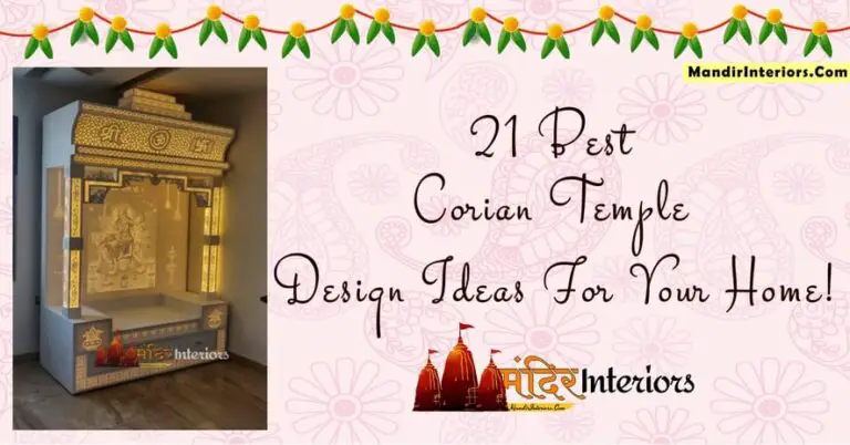 21 Best Ever Corian Temple Design Ideas For Home