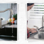 kitchen faucet with side sprayer