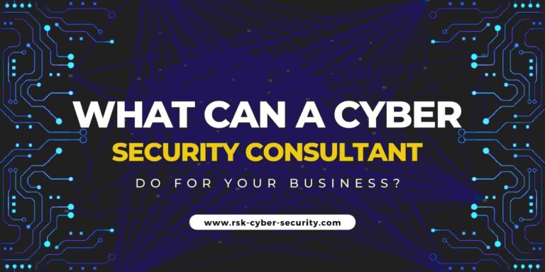 What Can a Cyber Security Consultant Do for Your Business?