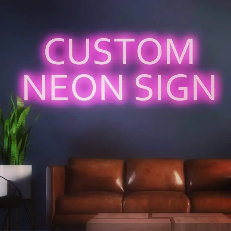 Create a Stunning Visual Display with Custom Neon Signs