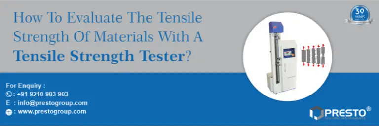 How to evaluate the tensile strength of materials with a tensile strength tester?