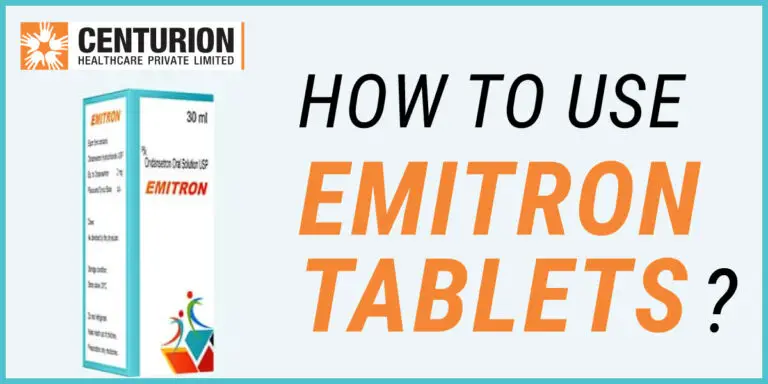 How to use Emitron tablets?