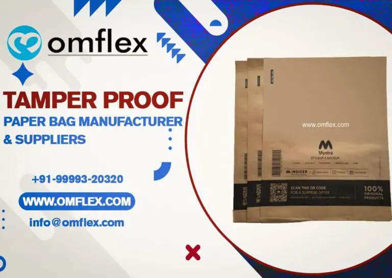 What Benefits of Buying Tamper Proof Paper Bags from Manufacturer