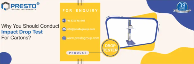 Why you should conduct an impact drop test for cartons?