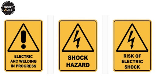 10 Different Types Of Fire And Electrical Hazard Warning Signs