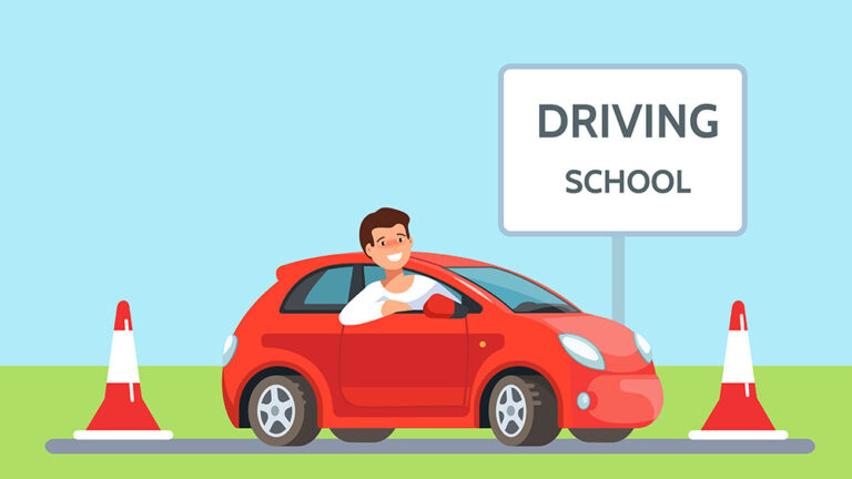 ADVERTISEMENT FOR A DRIVING SCHOOL