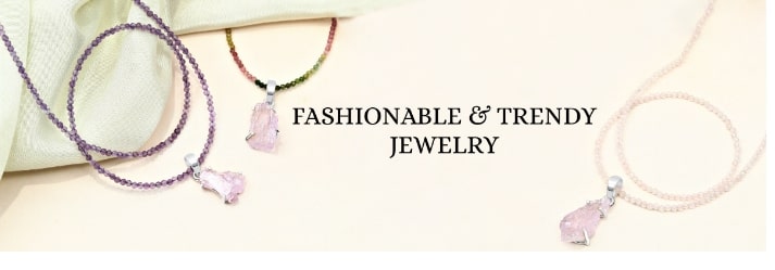 Fashionable & Trendy Gemstone Bead Jewelry