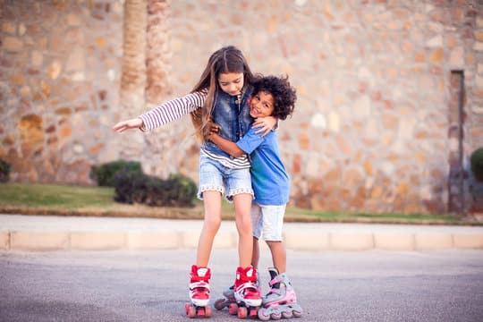 Roller skating isn’t just enjoyable it’s a good workout.