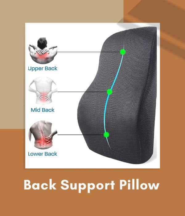 Is Sitting on a Lumbar Support Pillow Good for Your Back?