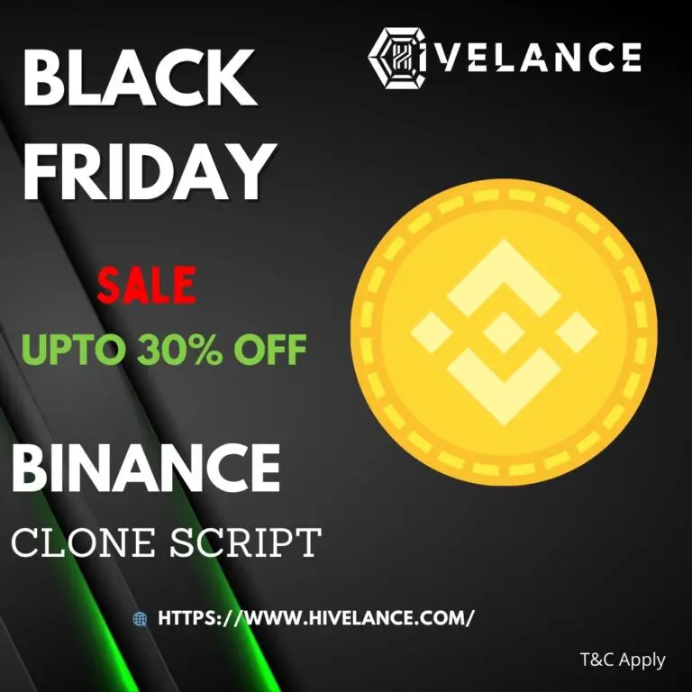 Develop your Binance clone script at 30% offer on Black Friday sale