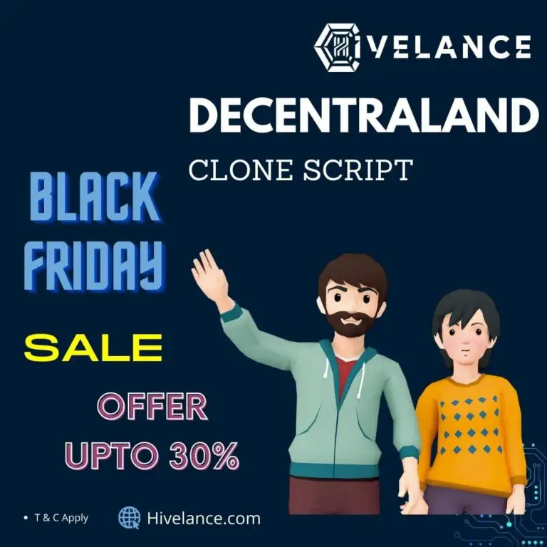 30% OFF on Decentraland Clone Script – Exlusive Black Friday sales