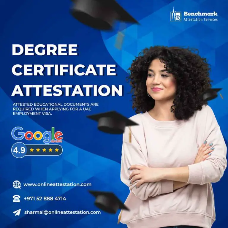 GET YOUR UAE DEGREE CERTIFICATE ATTESTATION IN JUST A FEW EASY STEPS!