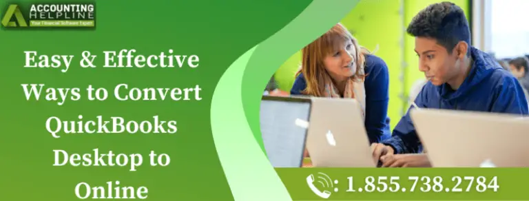 Easy & Effective Ways to Convert QuickBooks Desktop to Online