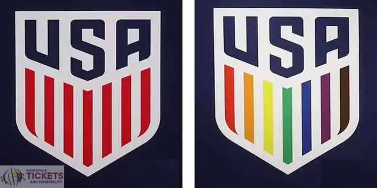 USA Vs Wales – US use rainbow logo at Qatar Football World Cup in support of LGBTQ community