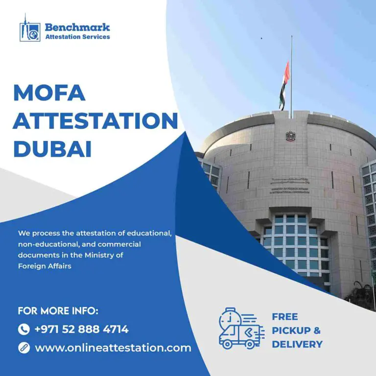 HOW CAN APPLY FOR MOFA ATTESTATION DUBAI ONLINE?