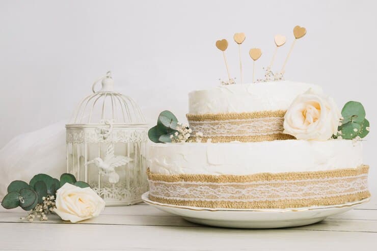 Simple Wedding Cake-a6114cd3