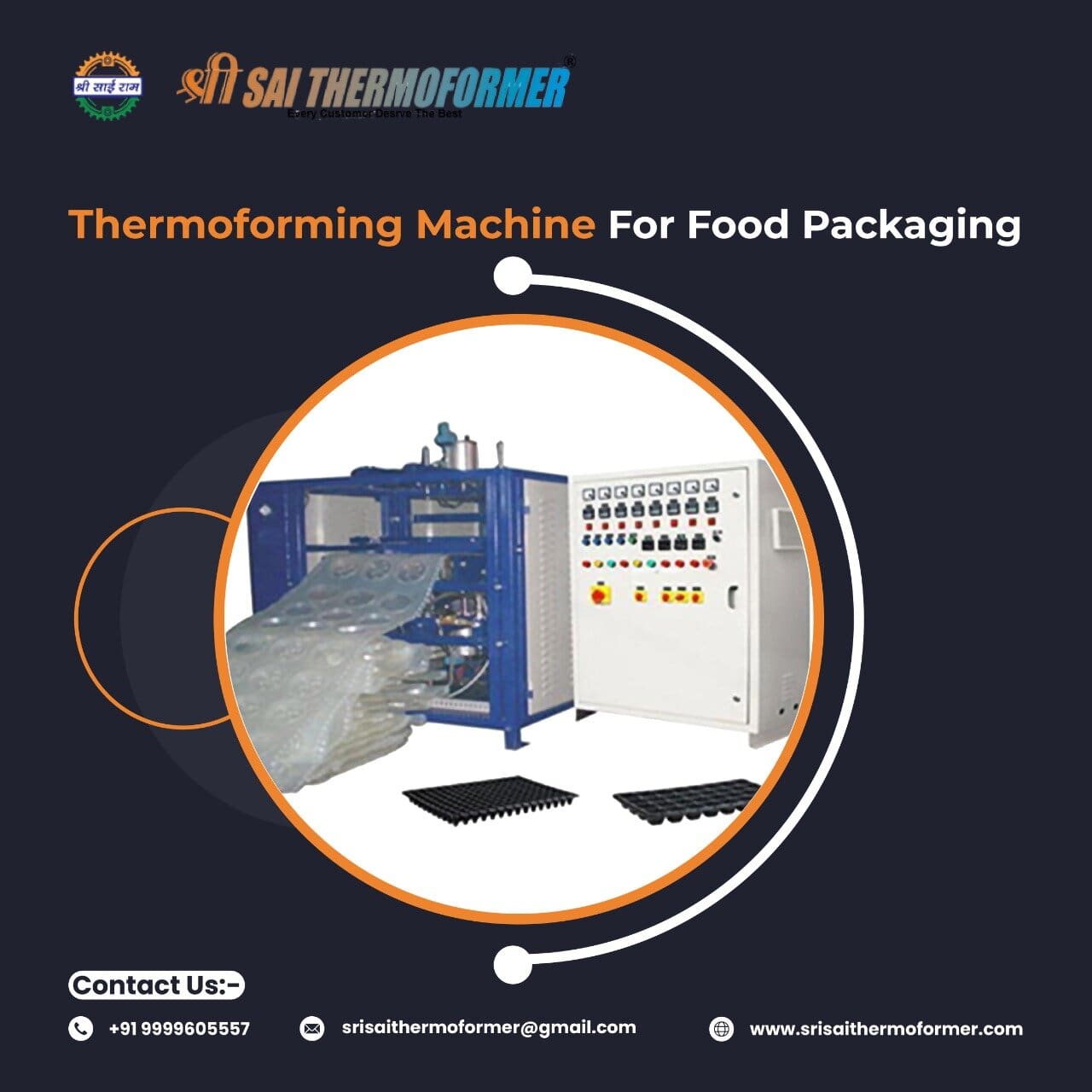 Thermoforming machine for food  packaging (2)-b2298e12