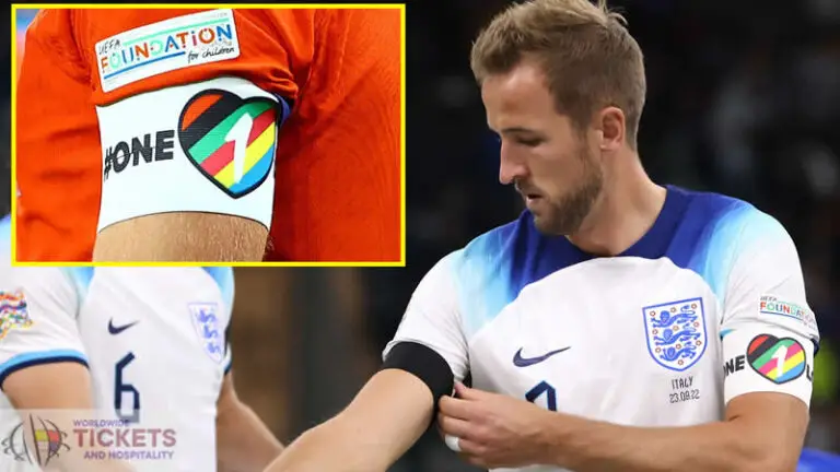 England vs Wales – England feared unlimited liability on captains in dropping armband protest