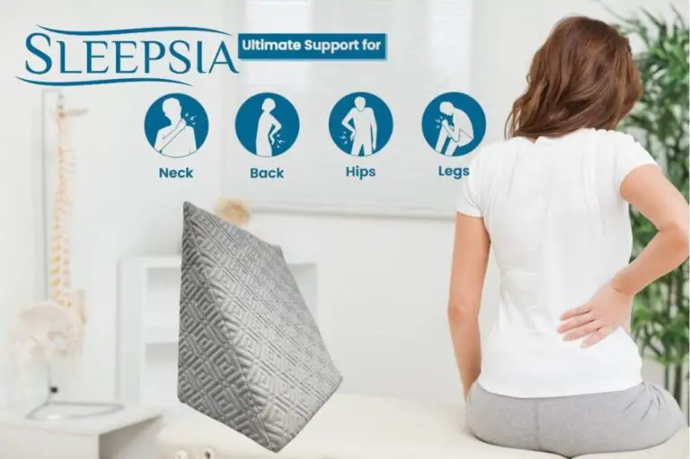 Back Support Wedge Pillow: The Best Back Support Pillow for Sitting