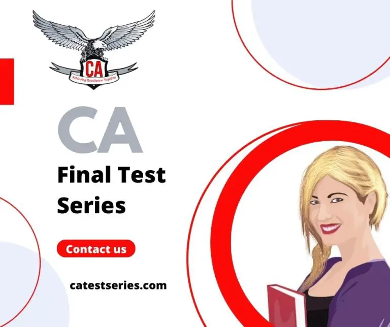 CA Final Test Series