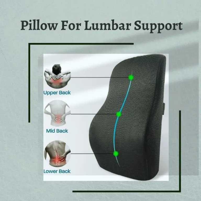 How to Choose the Perfect Lumbar Support Pillow For Your Chair?