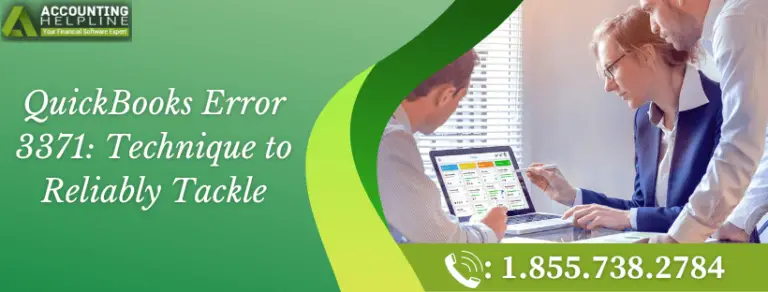 QuickBooks Error 3371: Technique to Reliably Tackle