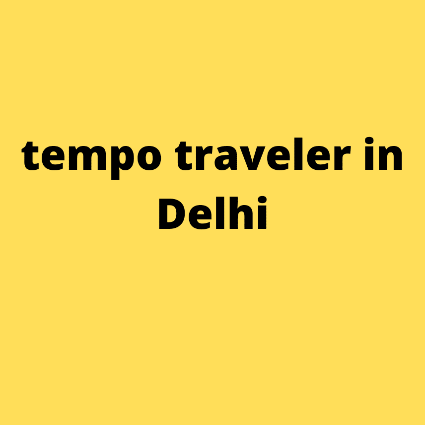 tempo traveler in Delhi-66e34089