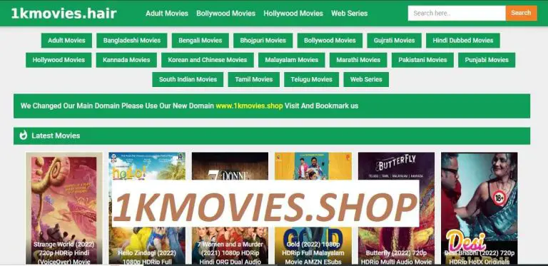 1KMovies 2023 | Download the Latest Bollywood Movies 360p to 1080p Quality