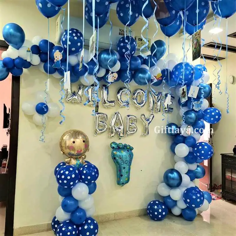 Baby Welcome balloon decoration-e01bc37e