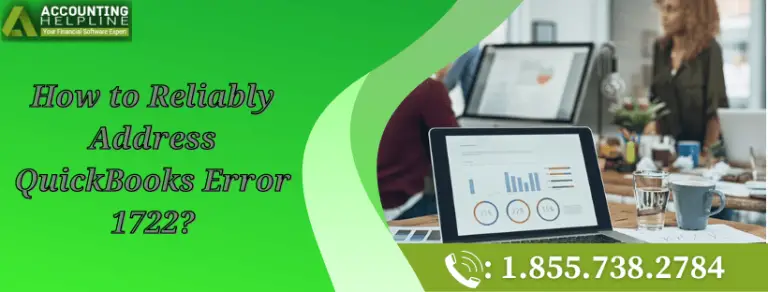 How to Reliably Address QuickBooks Error 1722?