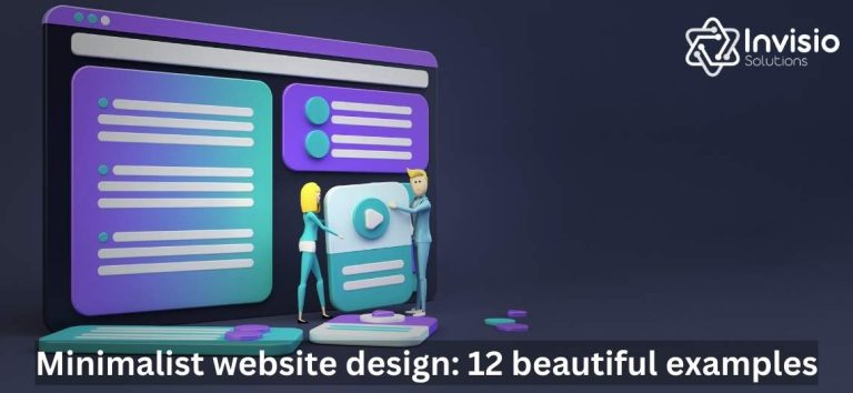Minimalist website design: 12 beautiful examples