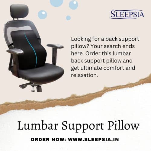 Lumbar Pillow For Office Chair And Back Pain: What You’ll Need